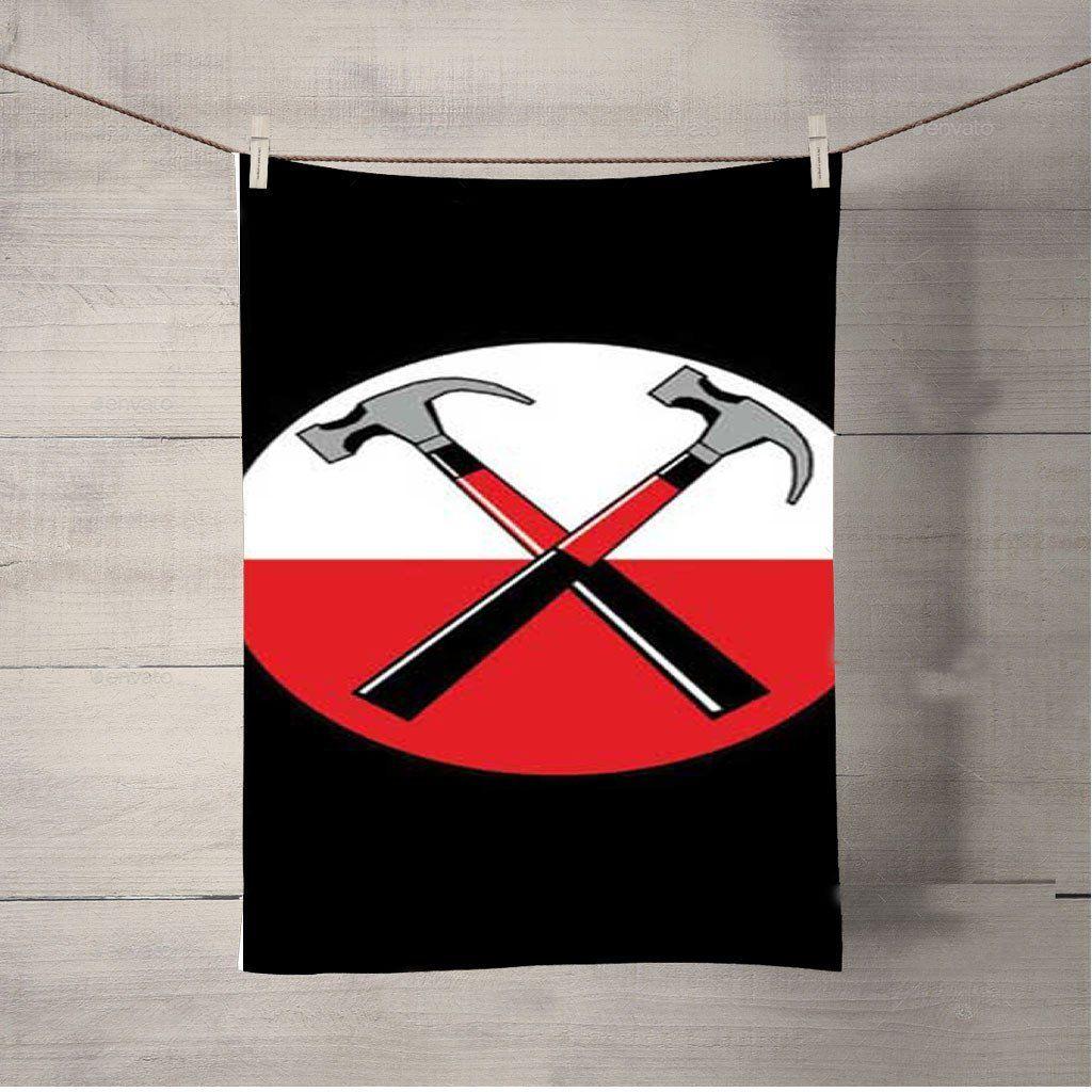 Pink Floyd Hammer Logo - Pink Floyd Hammer Logo Bath Towel Beach Towels. Products in 2018