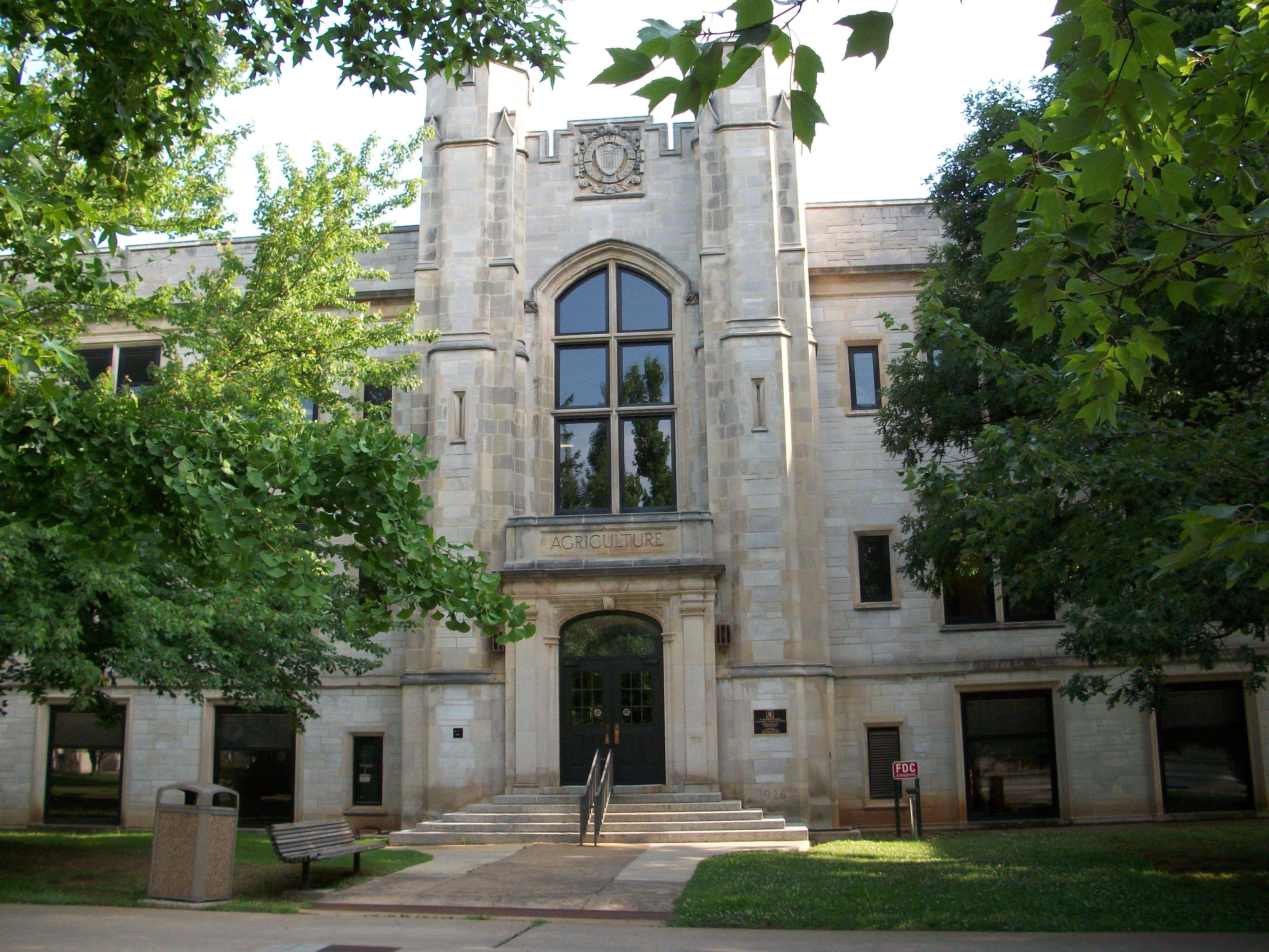 University of Arkansas Logo - University of Arkansas Agriculture Building