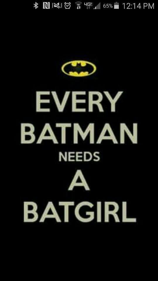 Every Batman Logo - Every Batman needs a Batgirl | Batman | Batman, Batgirl, Geek stuff