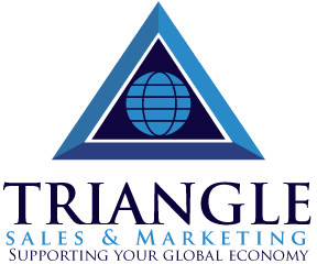 Multiple Triangle Blue Logo - Triangle Sales & Marketing, Inc. Medical Device Sales