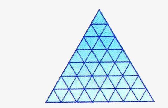 Multiple Triangle Blue Logo - Une Pluralité De Combinaisons De Triangle Bleu Bleu Triangle Les ...