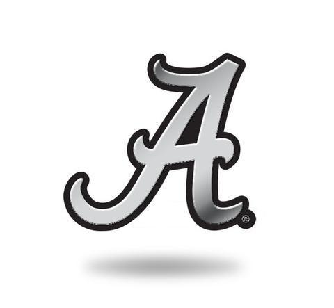 Outlined Black and White Alabama Logo - Alabama Crimson Tide