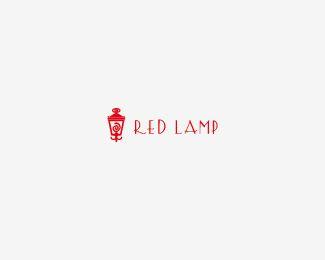 Red Lamp Logo - Red Lamp Designed