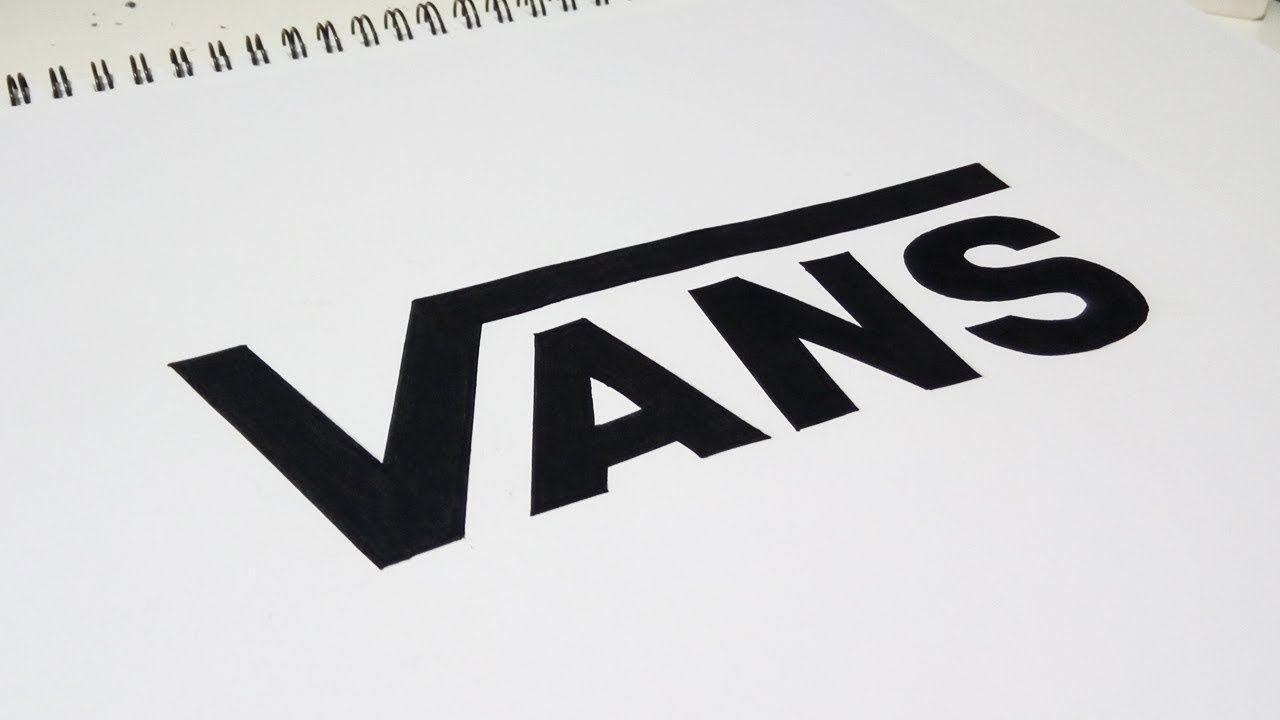 The Vans Logo - How to Draw the VANS Logo - YouTube