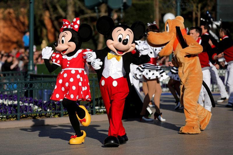 Disneyland Characters 2017 Logo - ESPN concerns drag on Disney, shares dip | Reuters