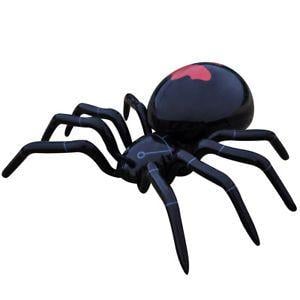 Black Widow Spider Logo - 2pcs Inflatable black widow spider 30