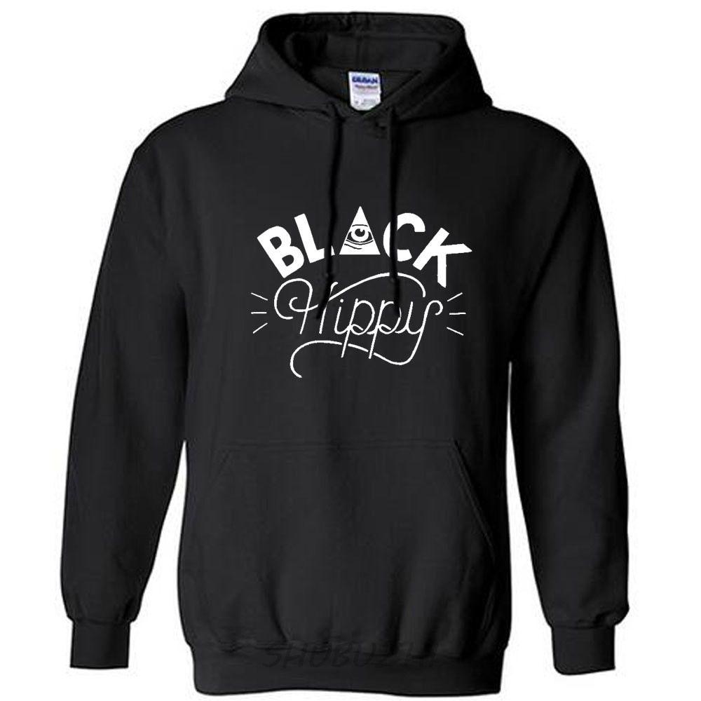 Black Hippy Logo - mens cotton hoodies Unisex Black Hippy Logo TDE Kendrick Q Soul Jay ...