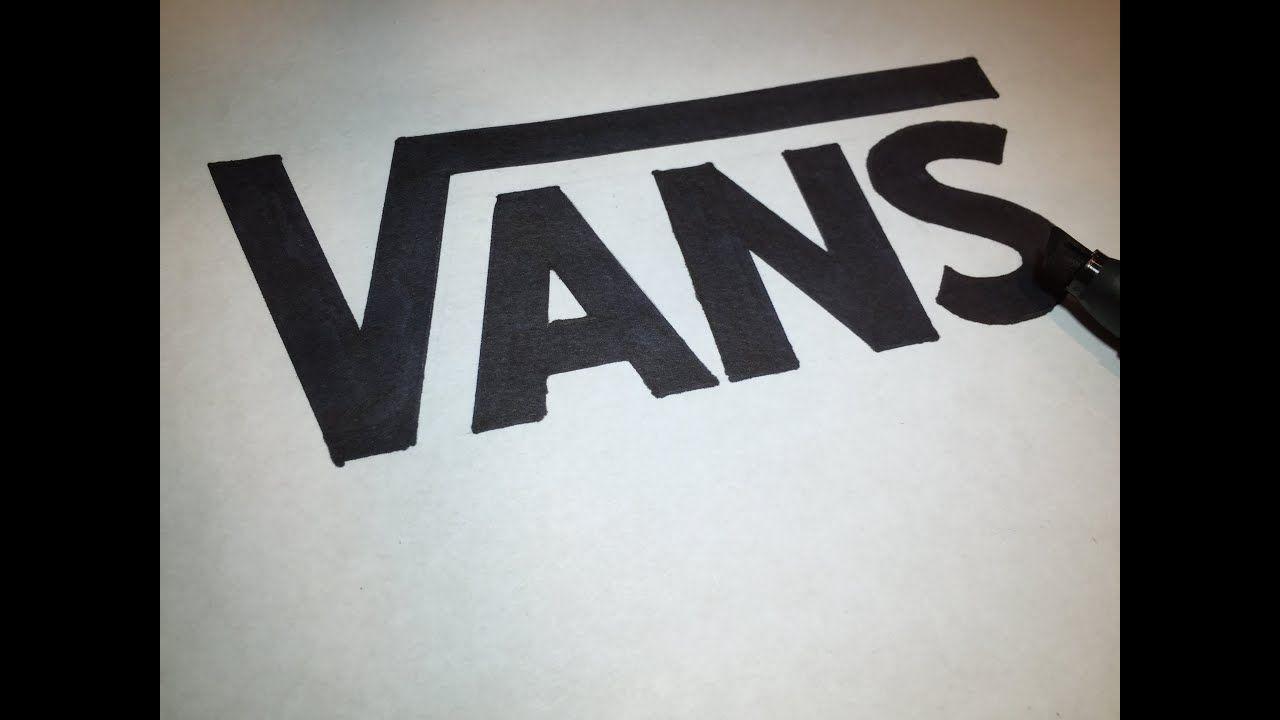 The Vans Logo - How to Draw the Vans Logo | Logo Drawing - YouTube