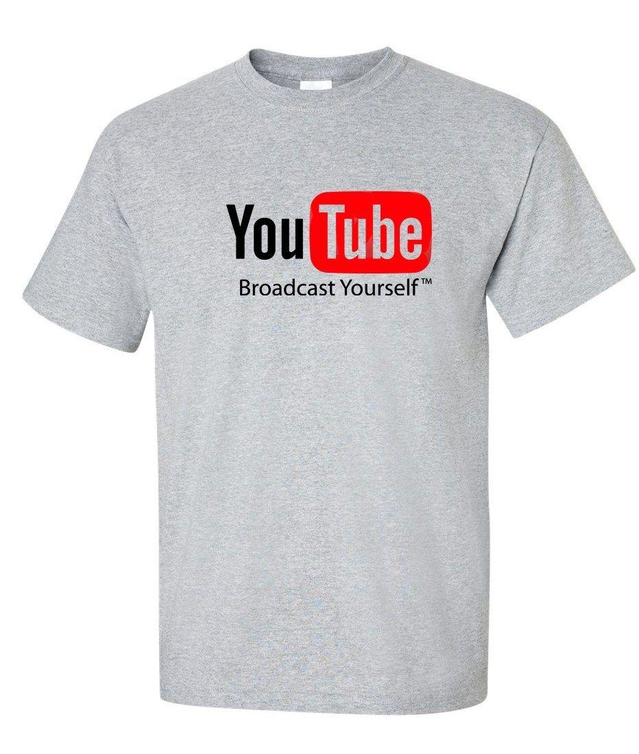 YouTube Broadcast Logo - Youtube Broadcast yourself Logo Graphic T Shirt