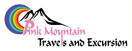 Pink Mountain Logo - Logo Pink Mountain Travels and Excursions of Pink Mountain