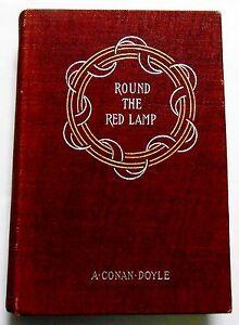 Red Lamp Logo - A. Conan Doyle ROUND THE RED LAMP 1st US ed