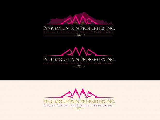 Pink Mountain Logo - DesignContest Mountain Properties Inc. Pink Mountain