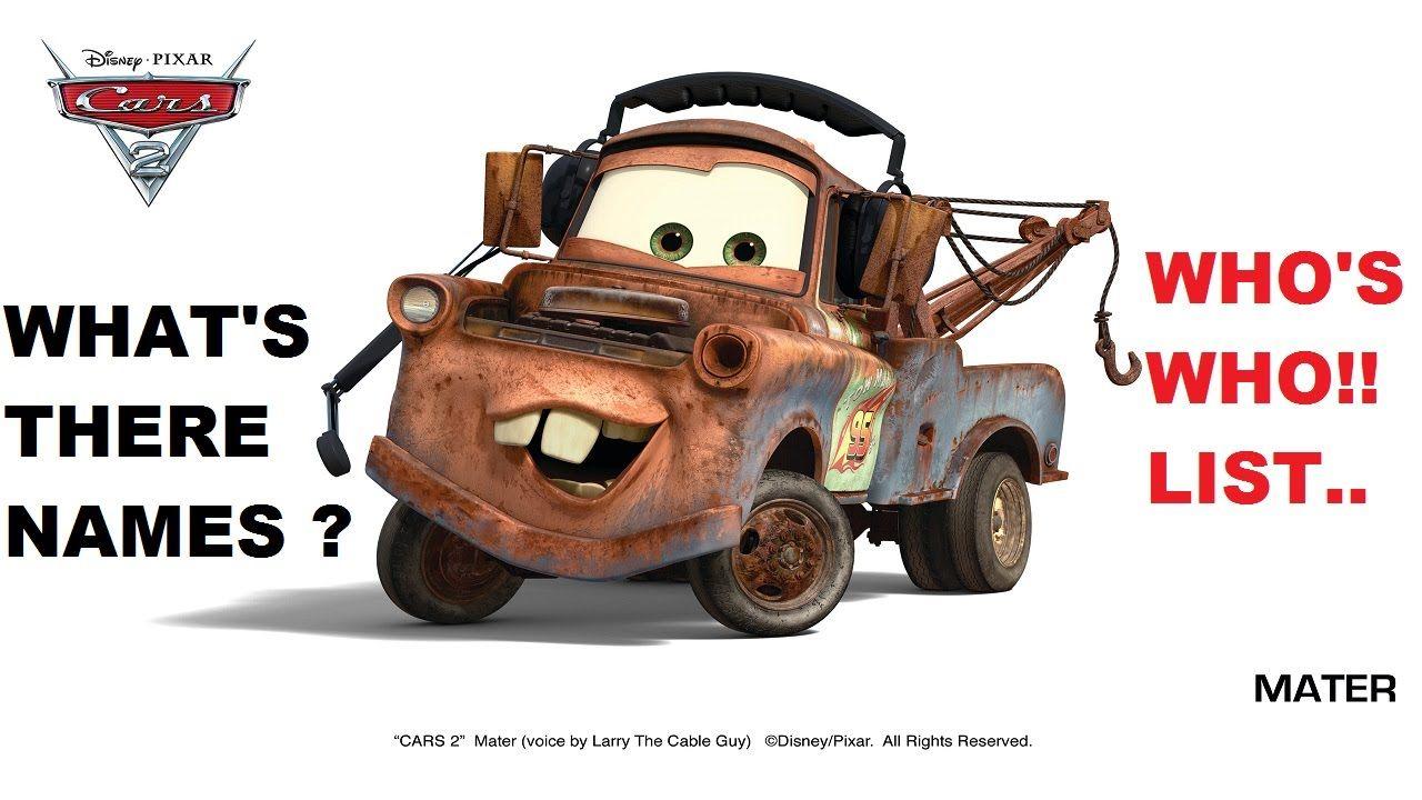Disney Cars Movie Logo - DISNEY CARS names of characters in the movie film big list