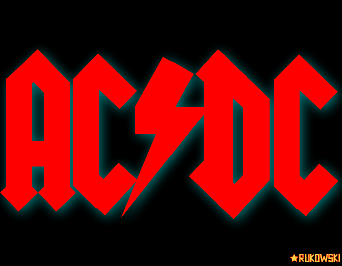 Red DC Logo - Stripgenerator.com - AC/DC Logo