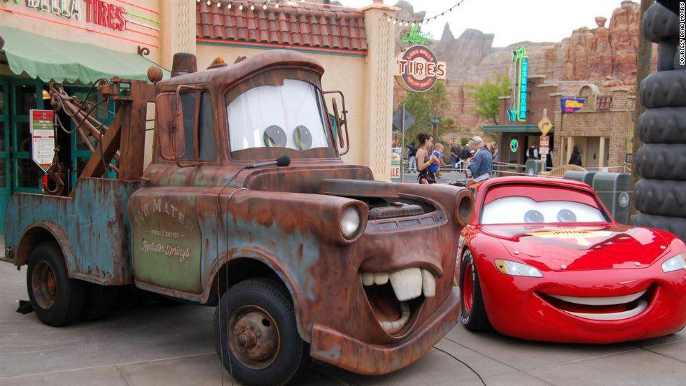 Disney Cars Movie Logo - Can Cars Land revive California Adventure? | CNN Travel