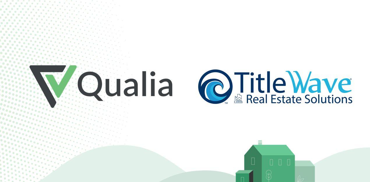 Title Wave Logo - TitleWave is Now Integrated with the Qualia Marketplace