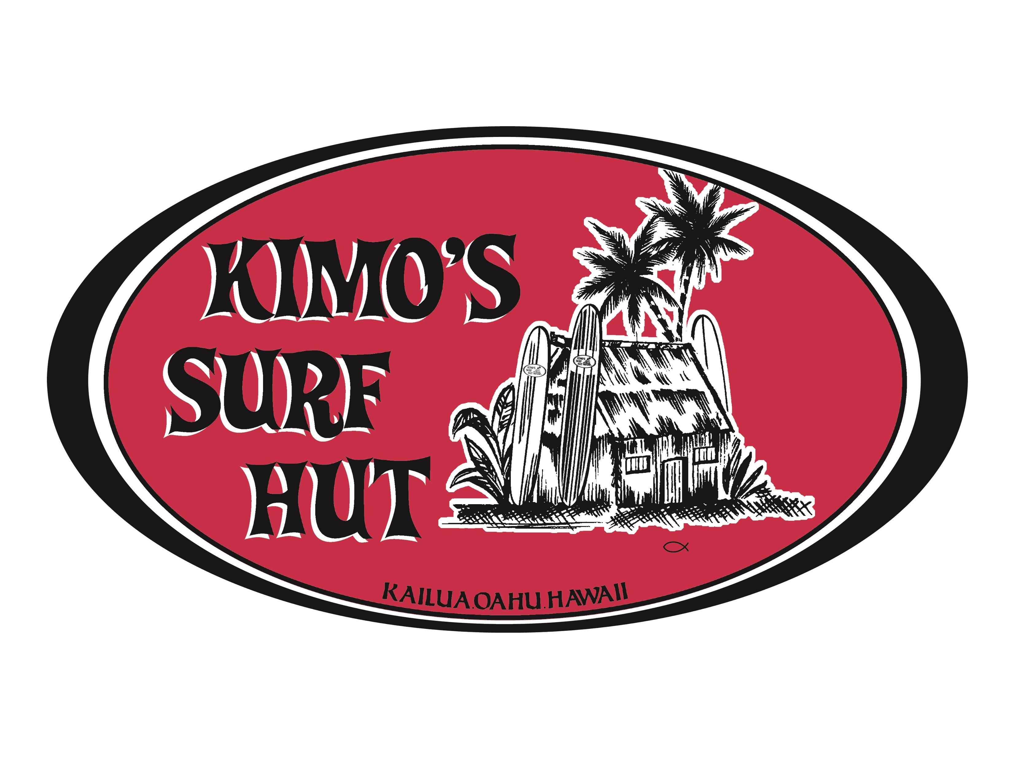 Surf Red Logo - Kimo's Surf Hut red logo orig – IDA Hawaii