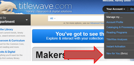 Title Wave Logo - MISD Library Info: A new Titlewave feature