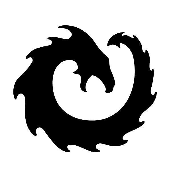 Simple Dragon Logo - simple dragon logo - Under.fontanacountryinn.com
