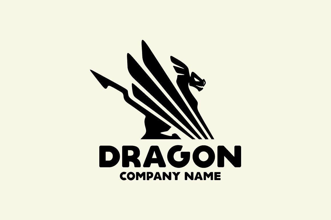 Easy Dragon Logo - Dragon Logo ~ Logo Templates ~ Creative Market