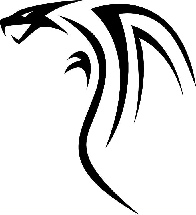 Easy Dragon Logo - Simple Dragon