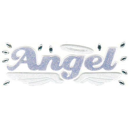 Title Wave Logo - Jolees Boutique Title Wave Stickers-Angel - Walmart.com