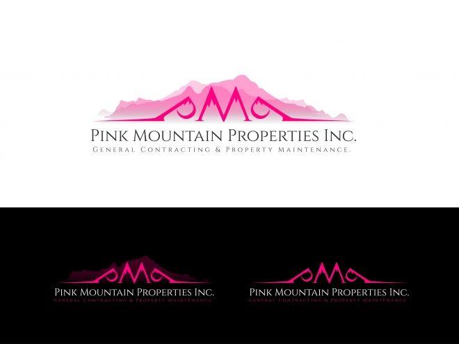 Pink Mountain Logo - DesignContest Mountain Properties Inc. Pink Mountain