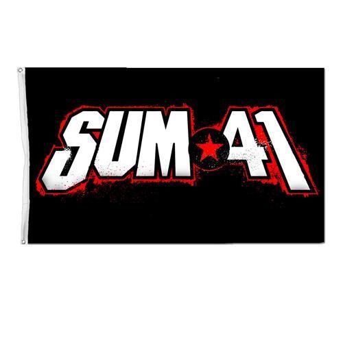 Sum 41 Logo - 13 Voices Logo 3X5 Custom Wall Flag : HLR0 : MerchNOW - Your ...