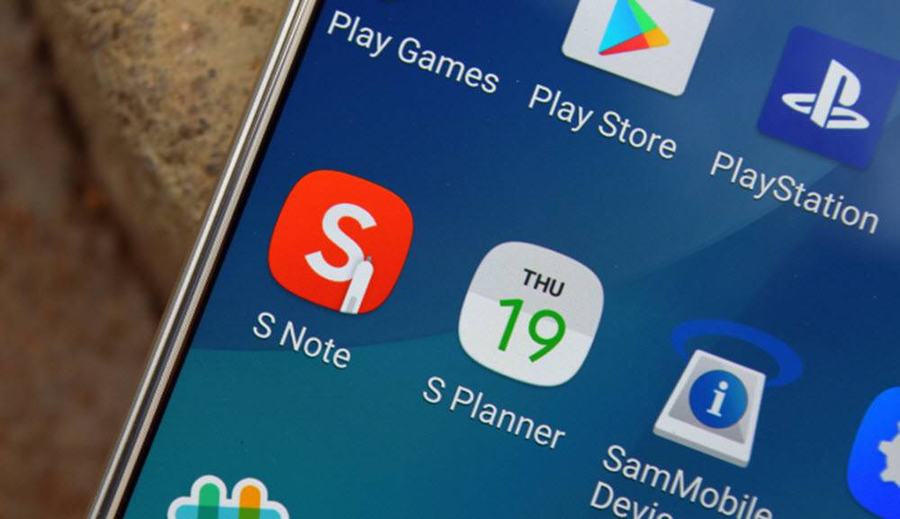 S Note App Logo - Galaxy Note 6 S Note App to Feature Recycle Bin & More | Android ...
