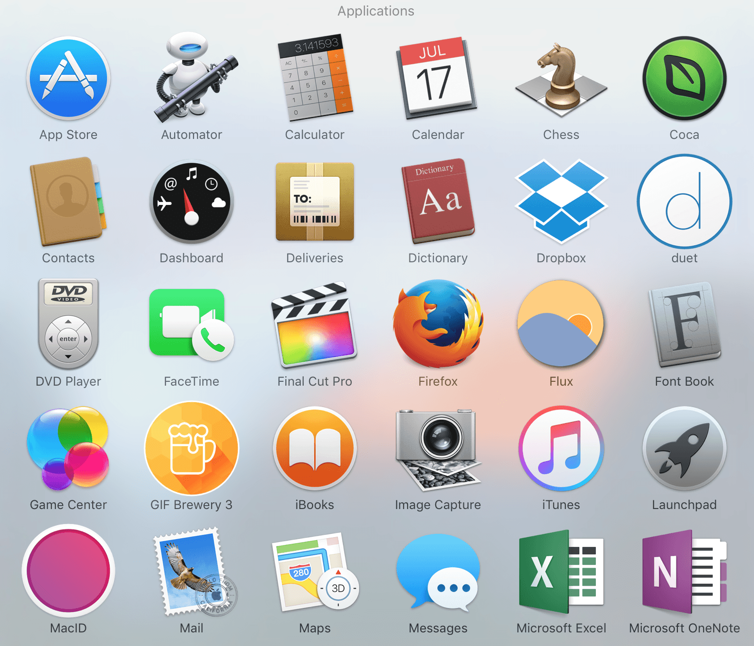 Computer App Logo - How to customize system app icons in Mac OS X