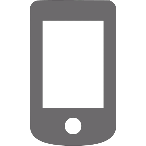 Gray Phone Logo - Dim gray mobile phone 8 icon dim gray mobile phone icons