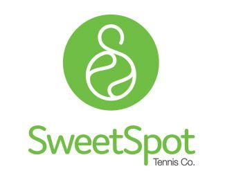 Tennis Company Logo - SweetSpot Tennis Company Designed
