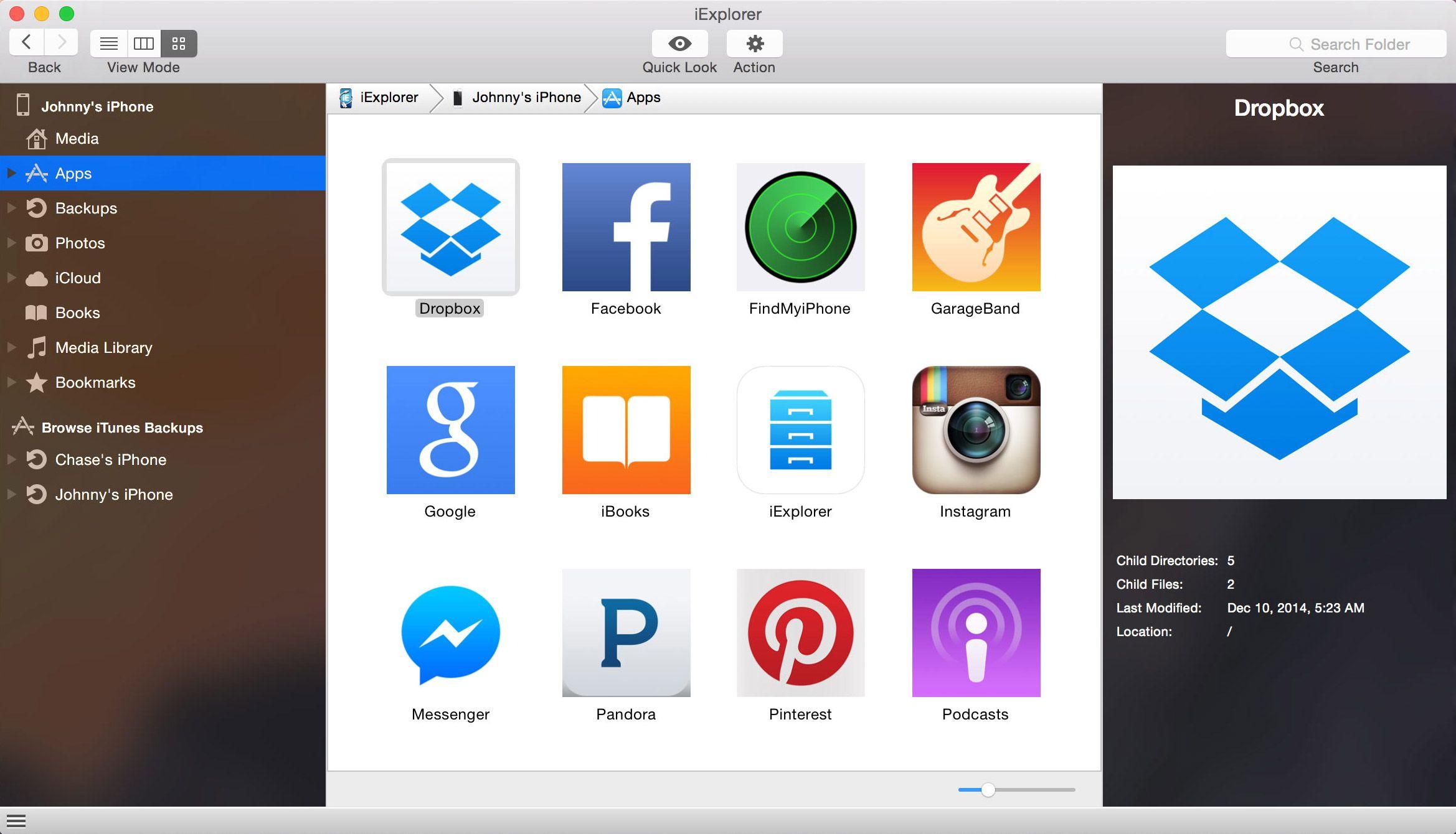 Computer App Logo - iPhone Music, Messages & File Transfer for Mac & PC · iExplorer