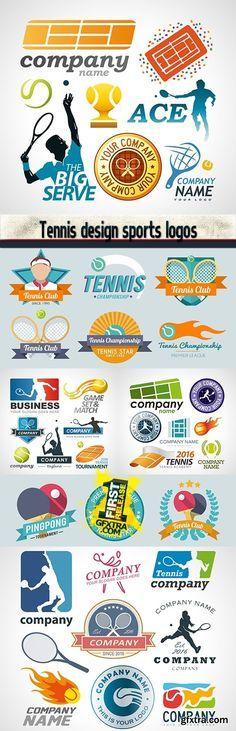 Tennis Company Logo - 15 Best LOGO IDEAS images | Logo ideas, Tennis, Logo designing