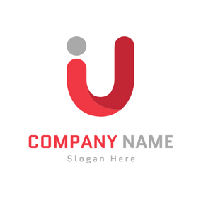 Red U Logo - Free U Logo Designs | DesignEvo Logo Maker