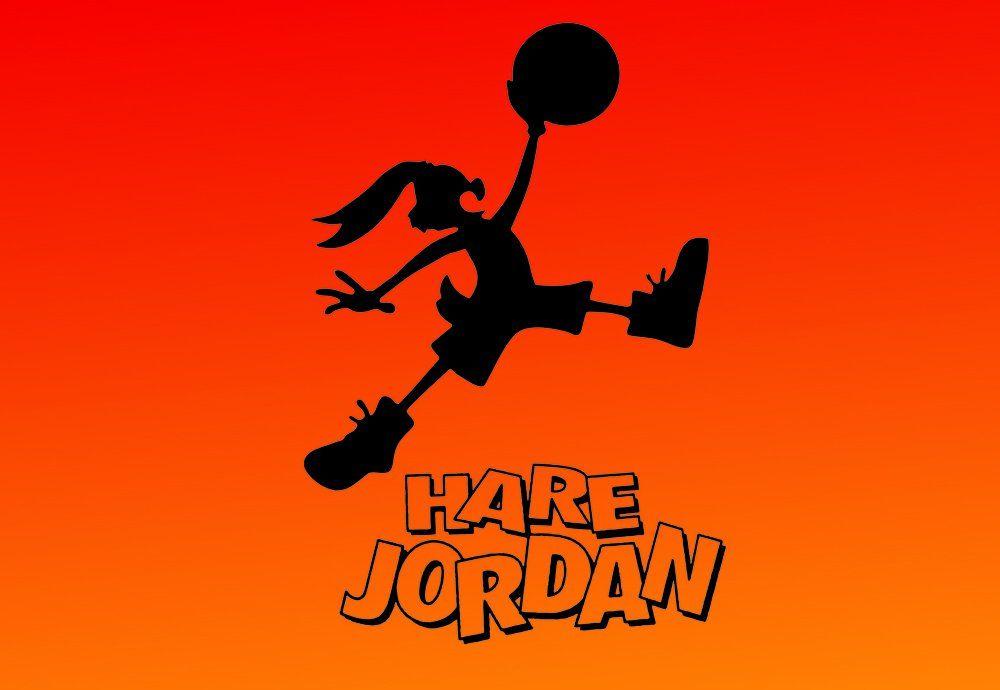 Jordan Retro Logo - Hare Jordan