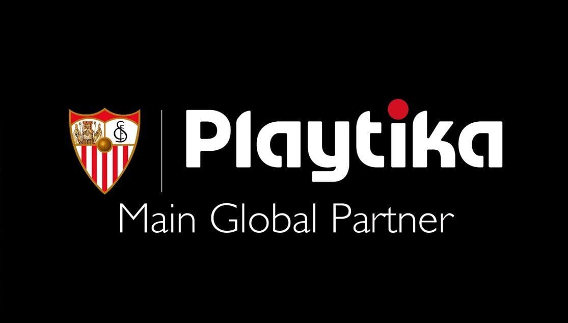 Playtika Logo - SEVILLA FC WILL WEAR THE PLAYTIKA LOGO ON THEIR SHIRTS THIS SUNDAY ...