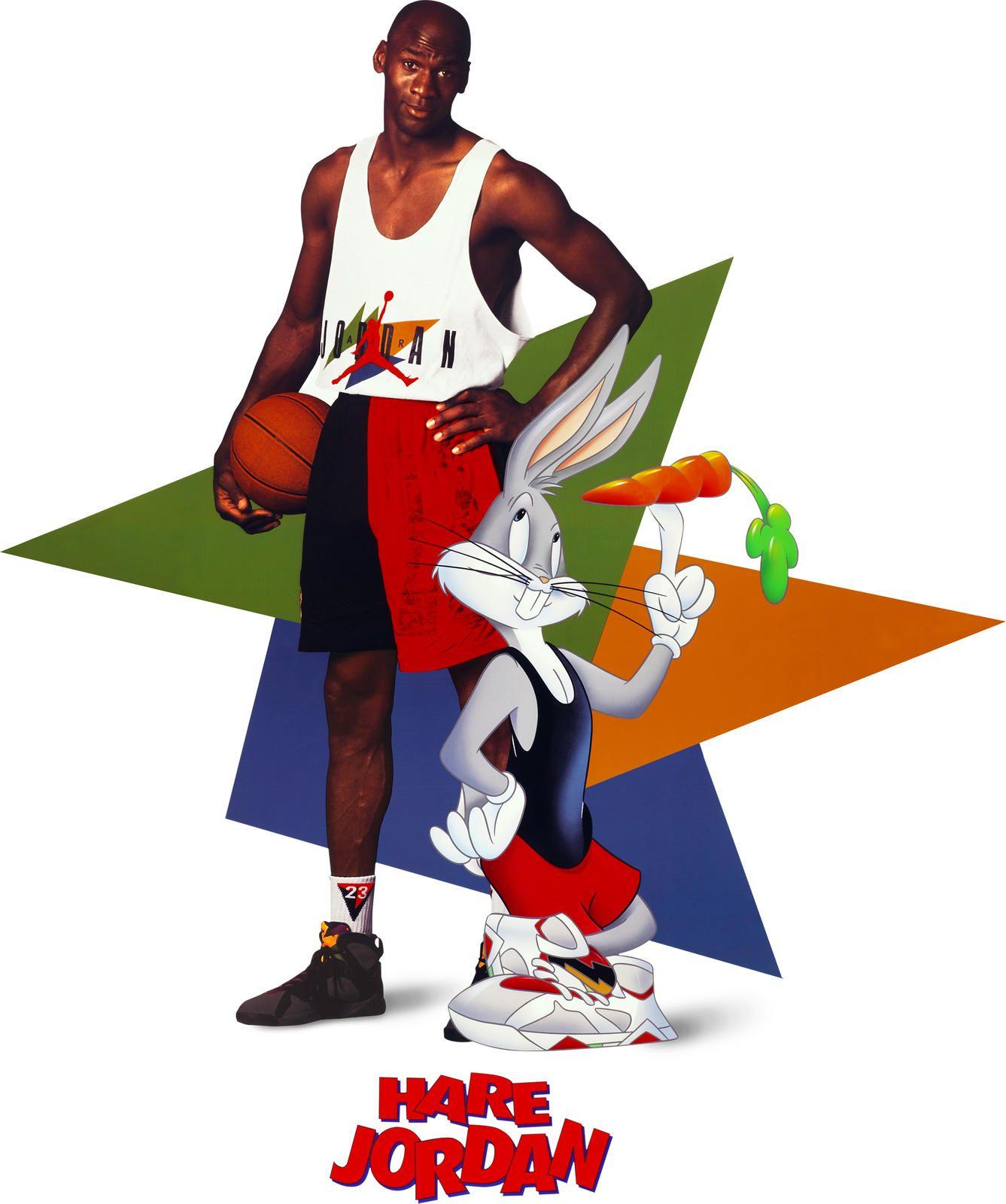 Hare Jordan Logo - They're Back! Michael Jordan and Bugs Bunny Rekindle a Beloved ...