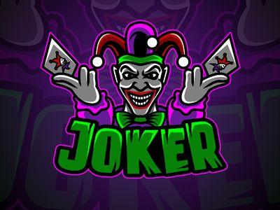 Purple and Green eSports Logo - Spectacular Joker eSports Logo. Joker Mascot Logo