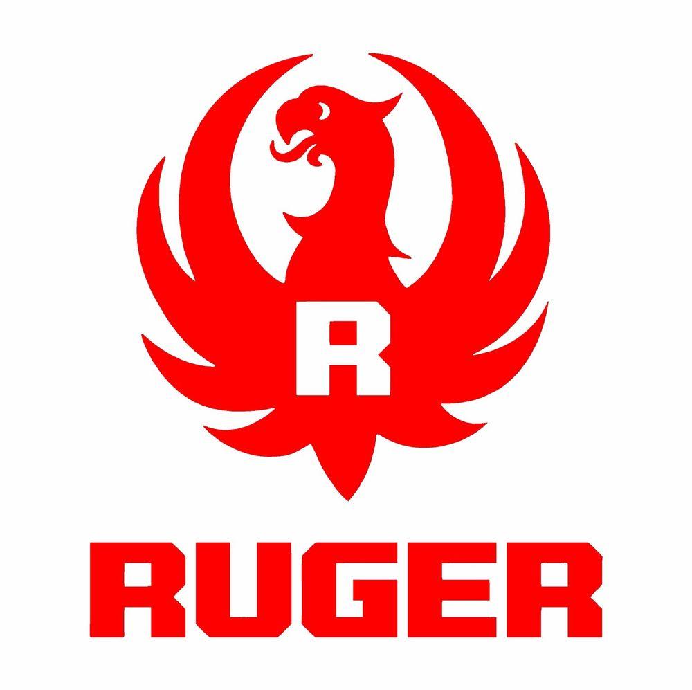 Ruger Logo - Ruger Pistols Firearms Logo Vinyl Decal Car Window Laptop Gun Case ...