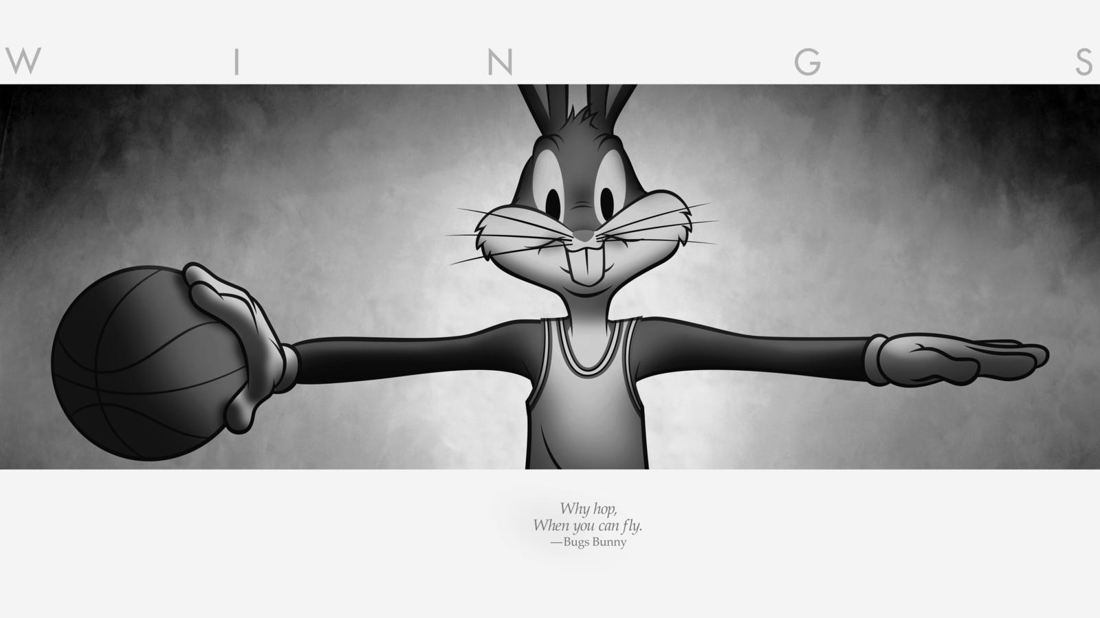 Hare Jordan Logo - Bugs Bunny Shares the Scoop on his Latest Partnership with Michael ...