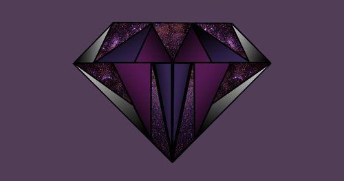 Av diamond. Алмаз лого.