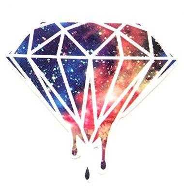 Galaxy Diamond Logo - Low Price on Galaxy Melting Diamond Logo Classic Original Decal ...