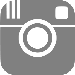 Instagram Custom Logo - Gray instagram icon - Free gray social icons