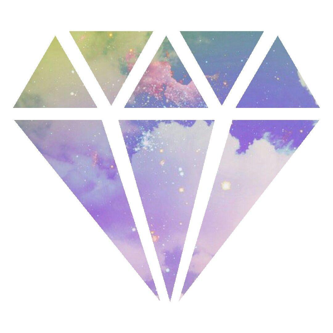 Galaxy Diamond Logo - Galaxy Sky Diamond shared by t.cxleen on We Heart It