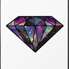 Galaxy Diamond Logo - diamante dibujo - Buscar con Google | Home projects | Drawings, Art ...