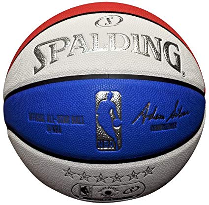 Red White and Blue Basketball Logo - Amazon.com : Spalding 2015 NBA All Star Limited Edition Money