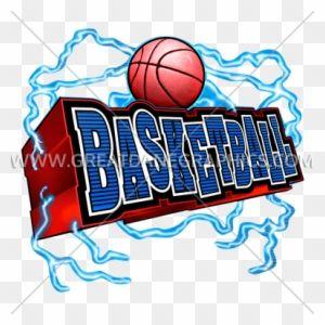 Red White and Blue Basketball Logo - 3D Basketball Type Logo Graphic Red White Blue T Shirt