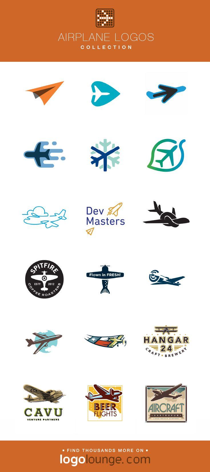 Best Known for Its Airplanes Logo - Logo Collections : Airplane vector logo design. Plane, wings, air ...