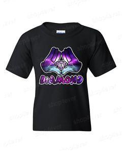 Galaxy Diamond Logo - Cartoon Hands Galaxy Diamond Youth's T-Shirt galaxy design cartoon ...
